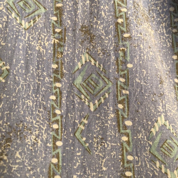 Vintage late 80’s patterned camp collar shirt - Picture 3 of 3